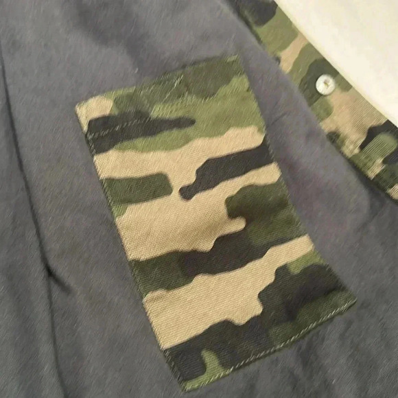 Duluth Trading Canvas Shirt Mens 2XL Tall Camo Fire Hose Limber Jac Heavyweight - Picture 6 of 7